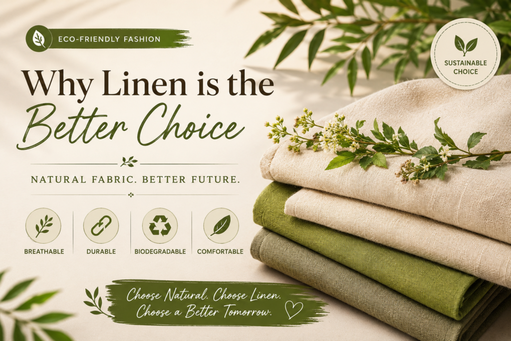 Linen is the better choice
