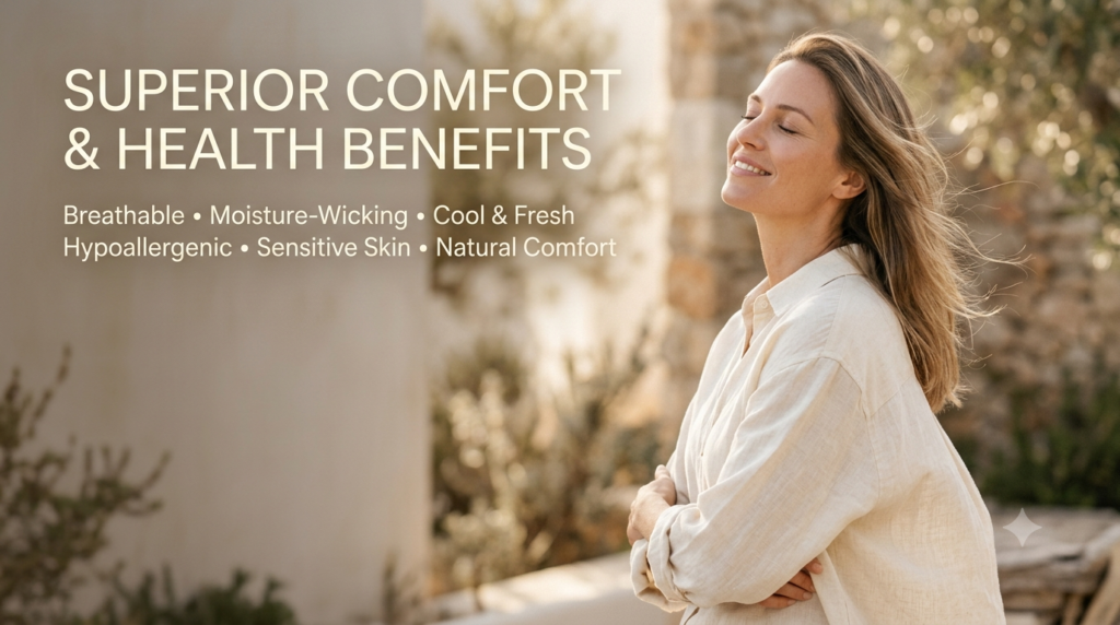 Superior comfort and health benefits