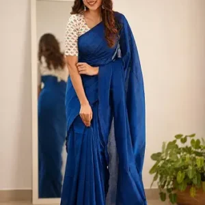 RAAS SHREE Ethnic Motifs Pure Cotton Saree